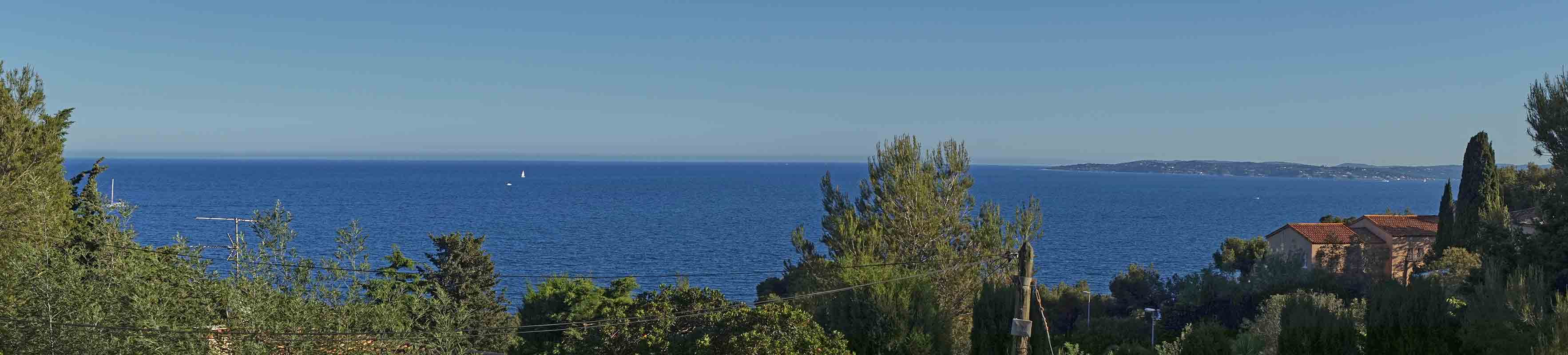 Tritons- Blick nach Süden auf den Golf von St. Tropez